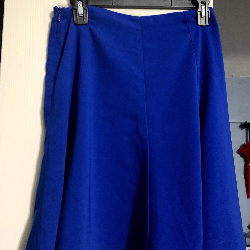 Blue skirt
